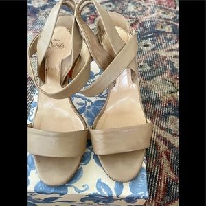 Christian Louboutin Etri Wood 100 sz 38